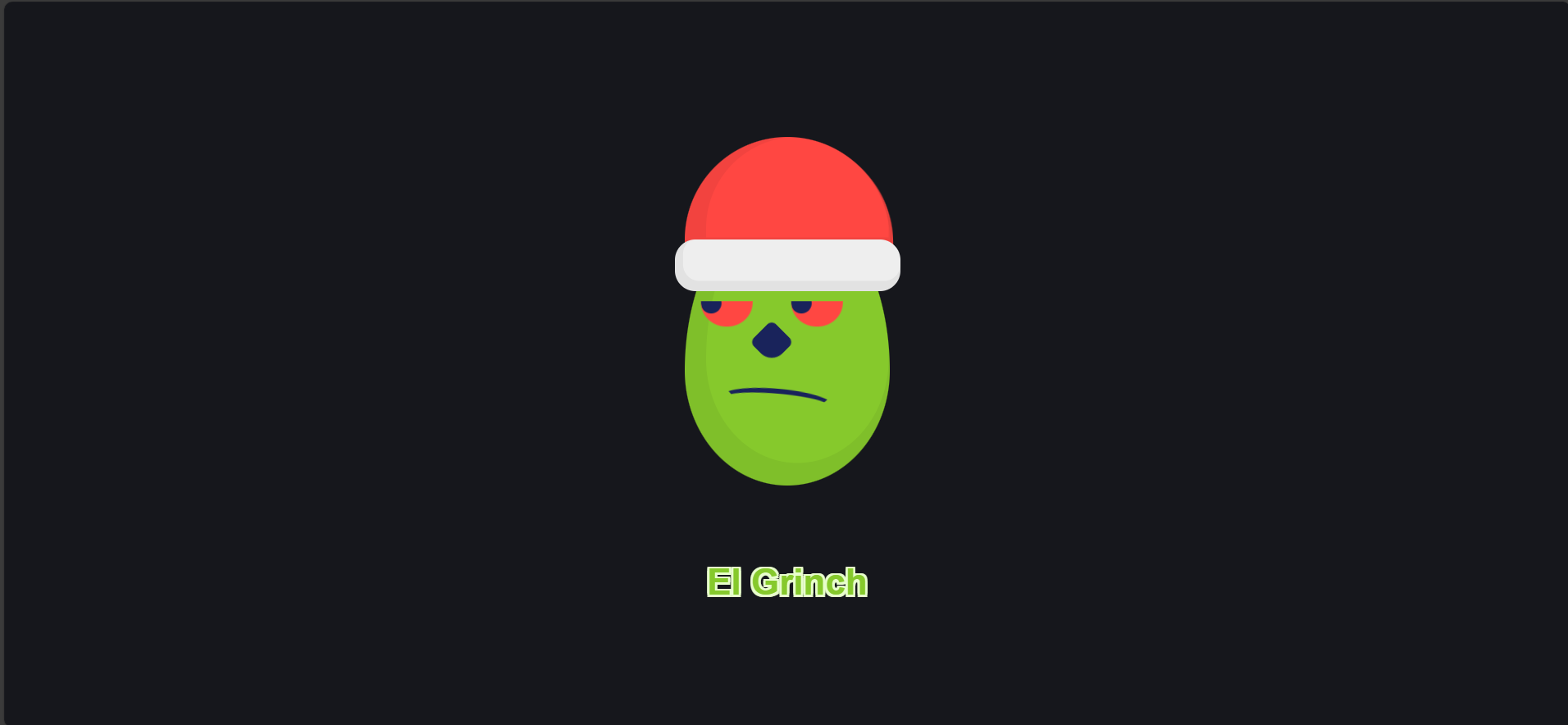 Interactive Grinch Animation
